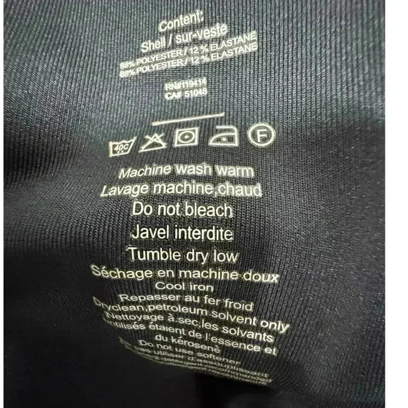 Merrell Charcoal Cayley Opti-Wick Athetic Tank Top Size Small Petite NWOT - Picture 6 of 9